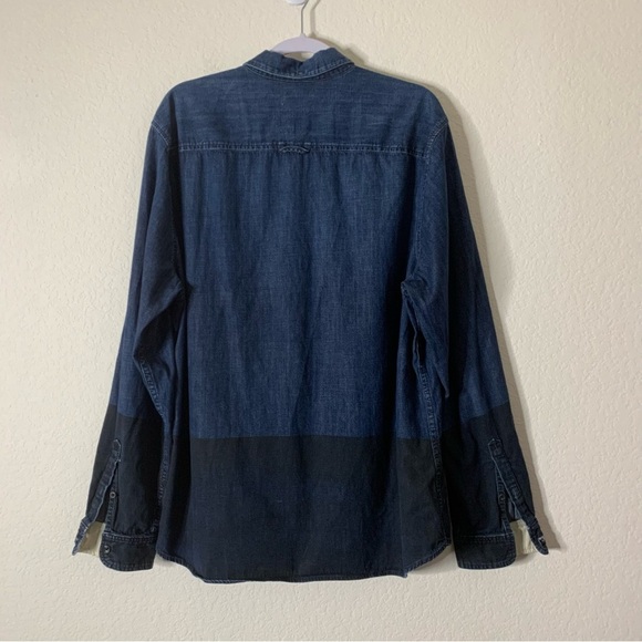 AG Adriano Goldschmied long sleeve 100% cotton button down shirt XXL - Picture 6 of 6